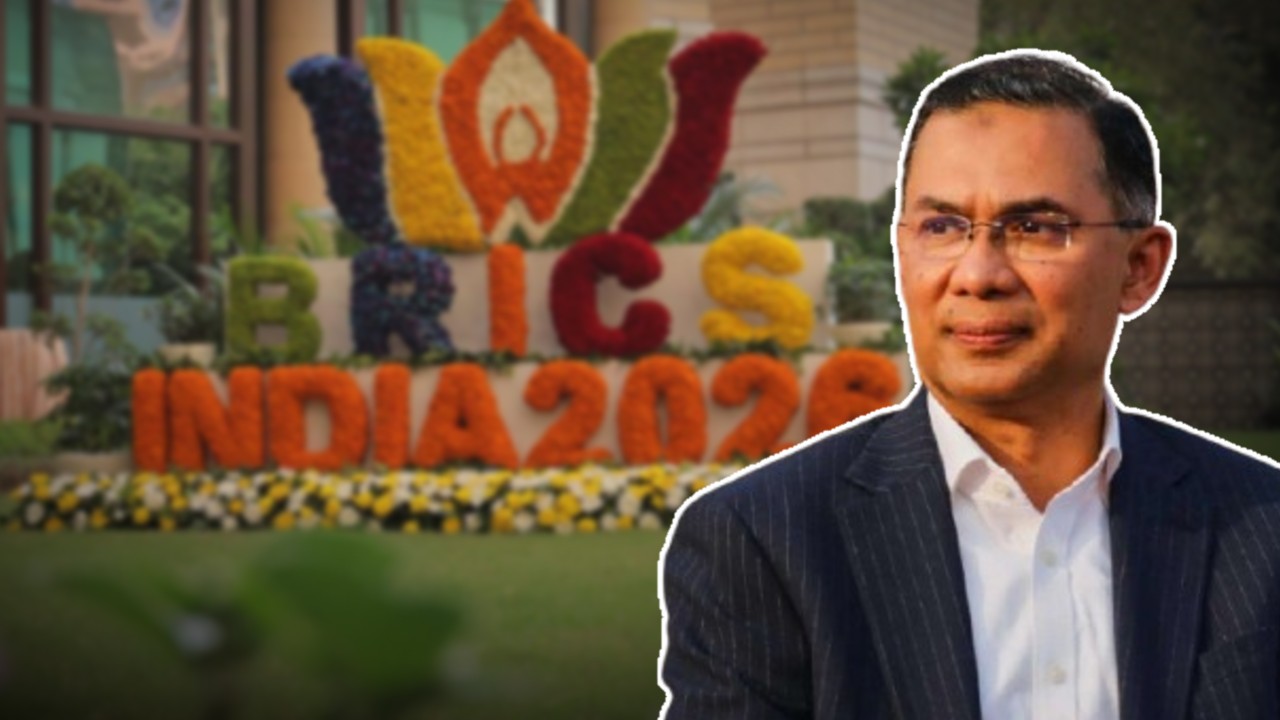 India clarifies its stand on the controversy over the invitation to Tarique to BRICS.