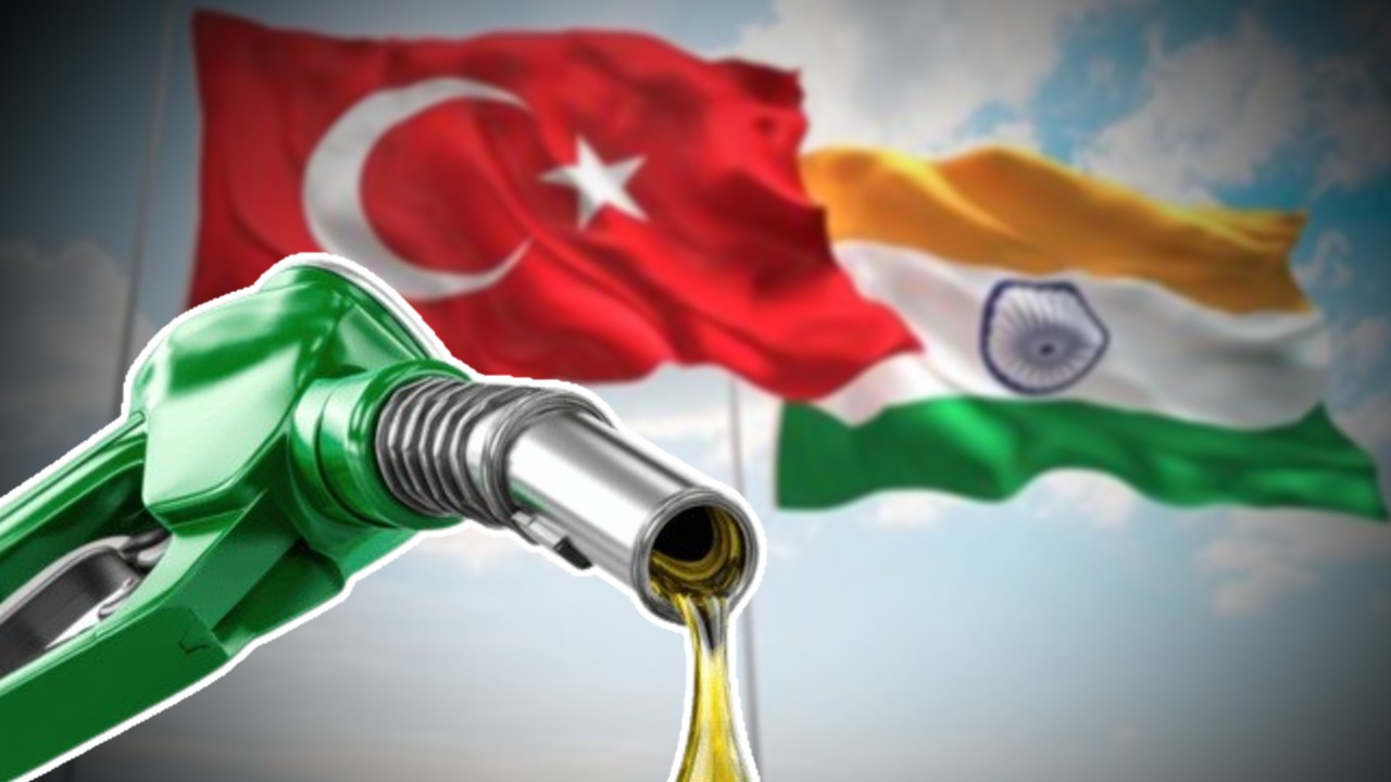 Turkey purchased a massive amount of diesel from India.