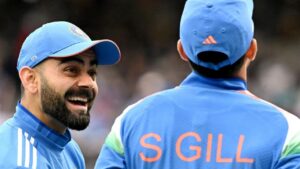 What did Virat Kohli say in praise of Shubman Gill's captaincy?