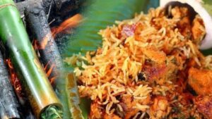 Recipe a special biryani with just a few ingredients)