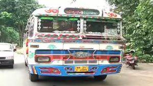 Barasat Bus service on the B Garden route suspended