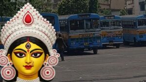 Bus Service all-night during puja