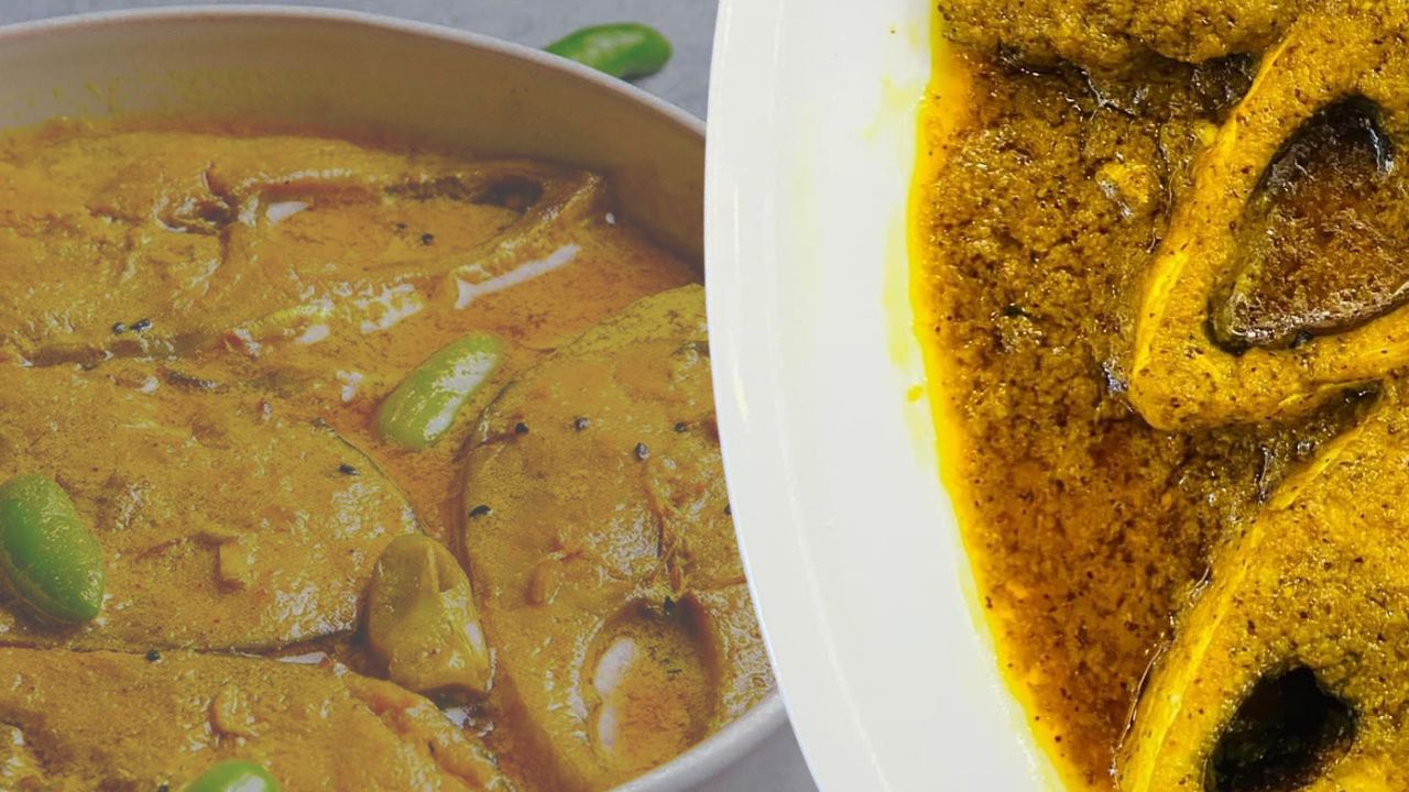 Recipe delicious Hilsa fish recipe at the end of the monsoon season