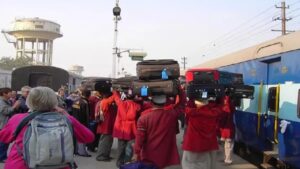 Indian Railways avoid this to escape a fine for excess luggage on the train