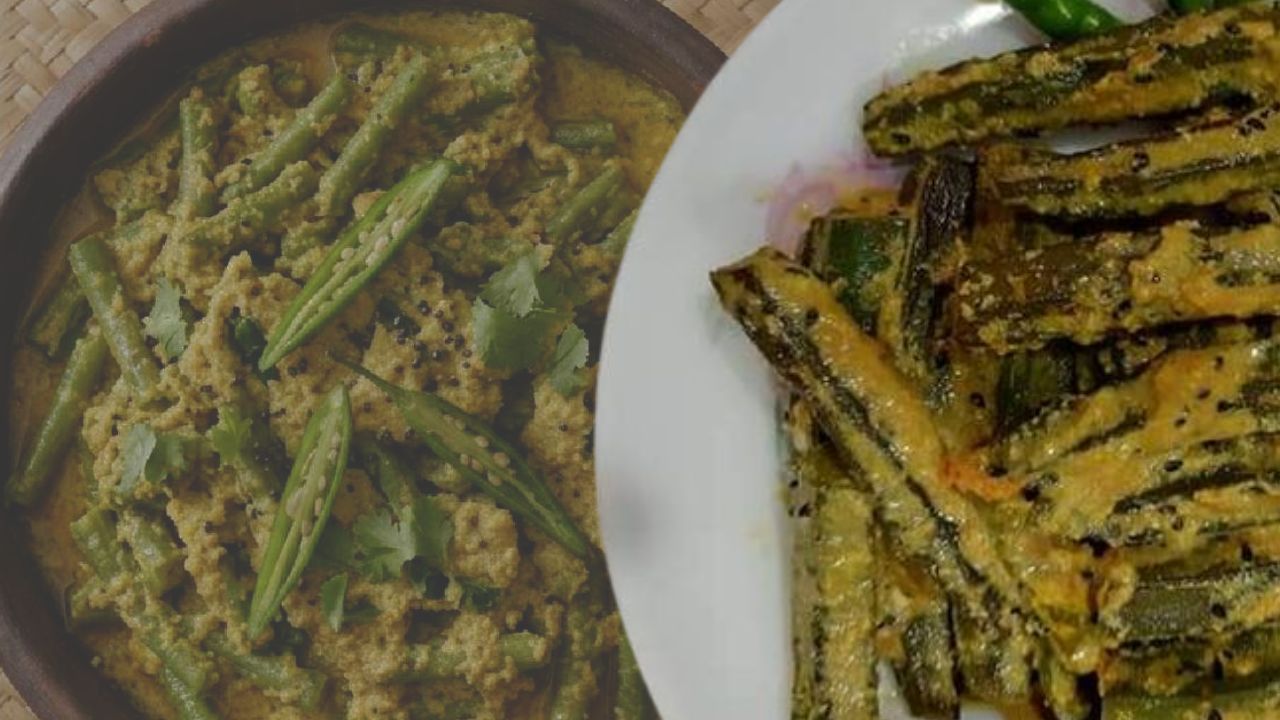 Recipe Poppy Seed and Yardlong Bean curry with just a few ingredients