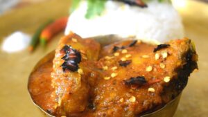 Recipe lankapora Rui using just a few ingredients