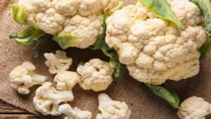 Recipe a delicious dish made from cauliflower stalks