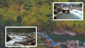 Travel this mountain village during the puja holidays