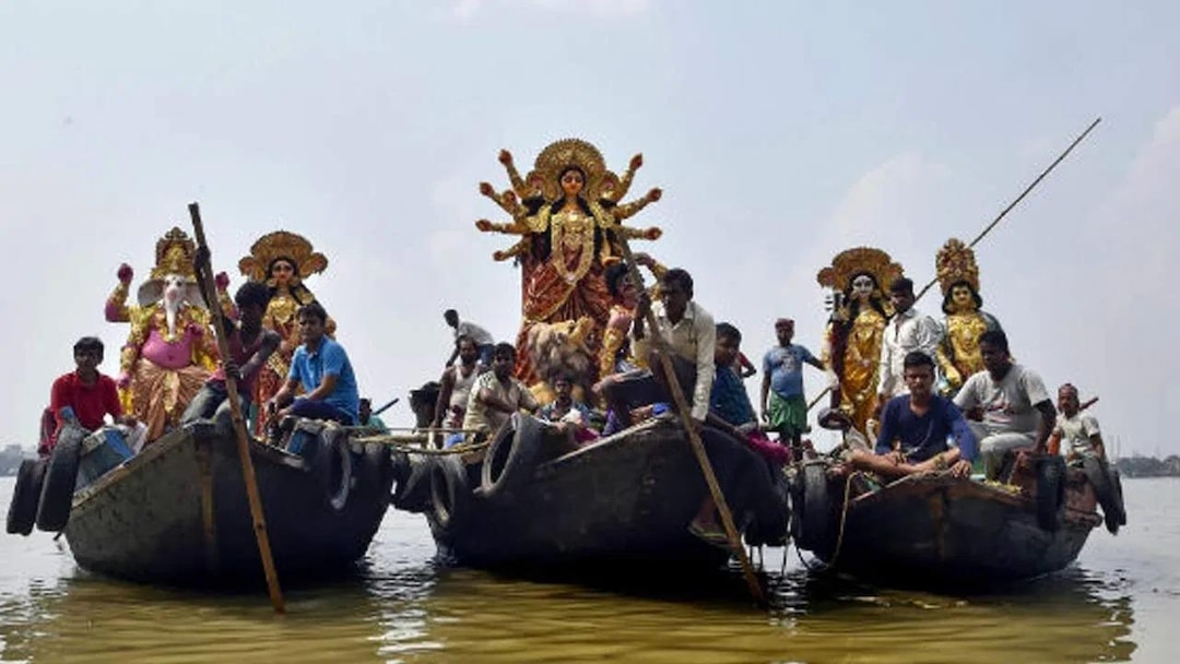 Police increased security for ichhamati immersion of Durga Puja 2026 