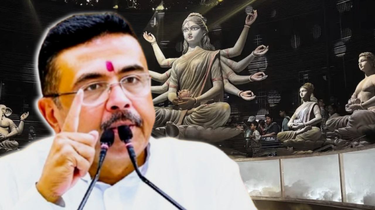 Suvendu Adhikari Orders Safety Checks at Kolkata’s Big Puja Pandals After Chorbagan Tragedy