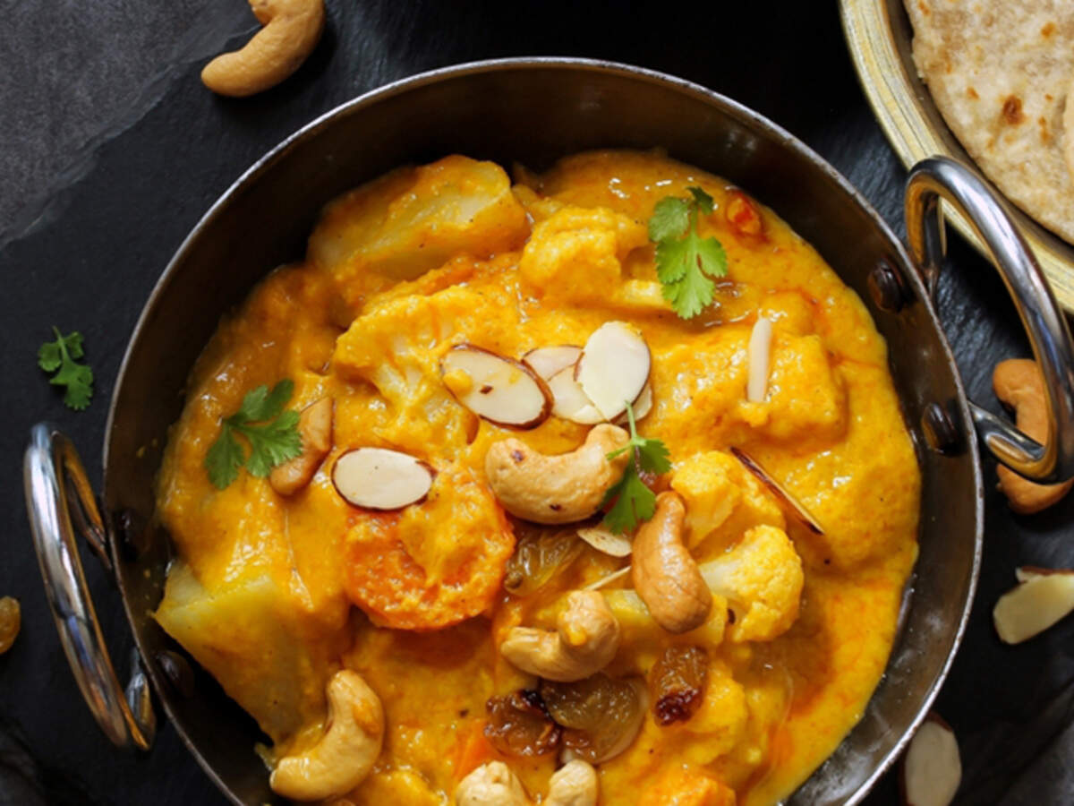 Veg revratan korma recipe for ashtami 
