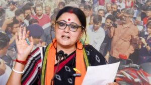 Agnimitra Paul orders to clear footpath encroachment in Bardhaman BC road within two days