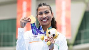 Indian women athletes win 11 gold medals at Asian Games 2026.