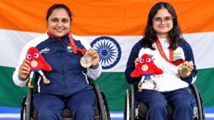 Double success for India in one event at the Asian Para Games 2026.