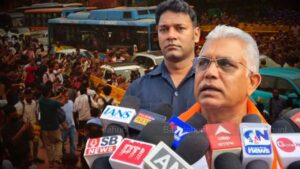 BJP leader Dilip Ghosh doubts Foreign Funding in GenZ protest at Delhi