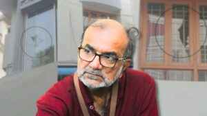 Allegation of attack on Bikash Ranjan Bhattacharya residence