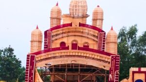 Durga Puja pandel collapse in Jhargram