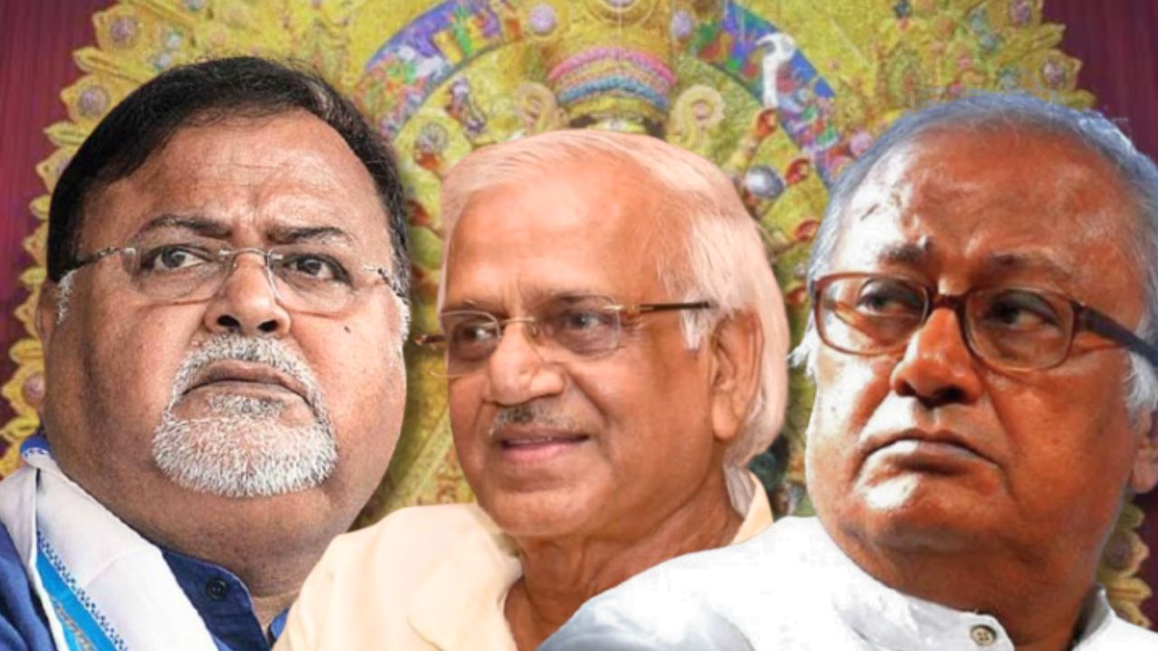 How are the veteran Trinamool leaders spending festive season?