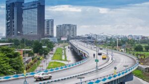 Digital surveillance on Maa Flyover
