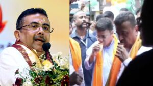 CM Suvendu Adhikari visits the shop, keeping promise made on 2021