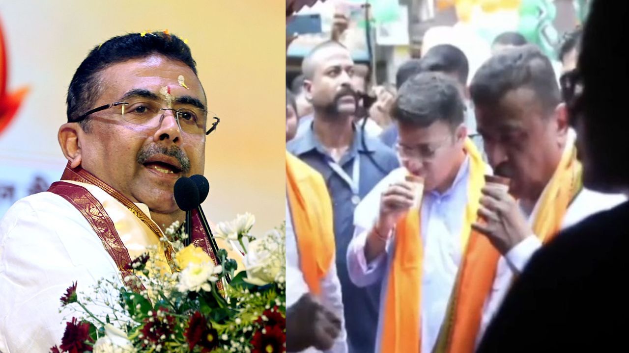 CM Suvendu Adhikari visits the shop, keeping promise made on 2021