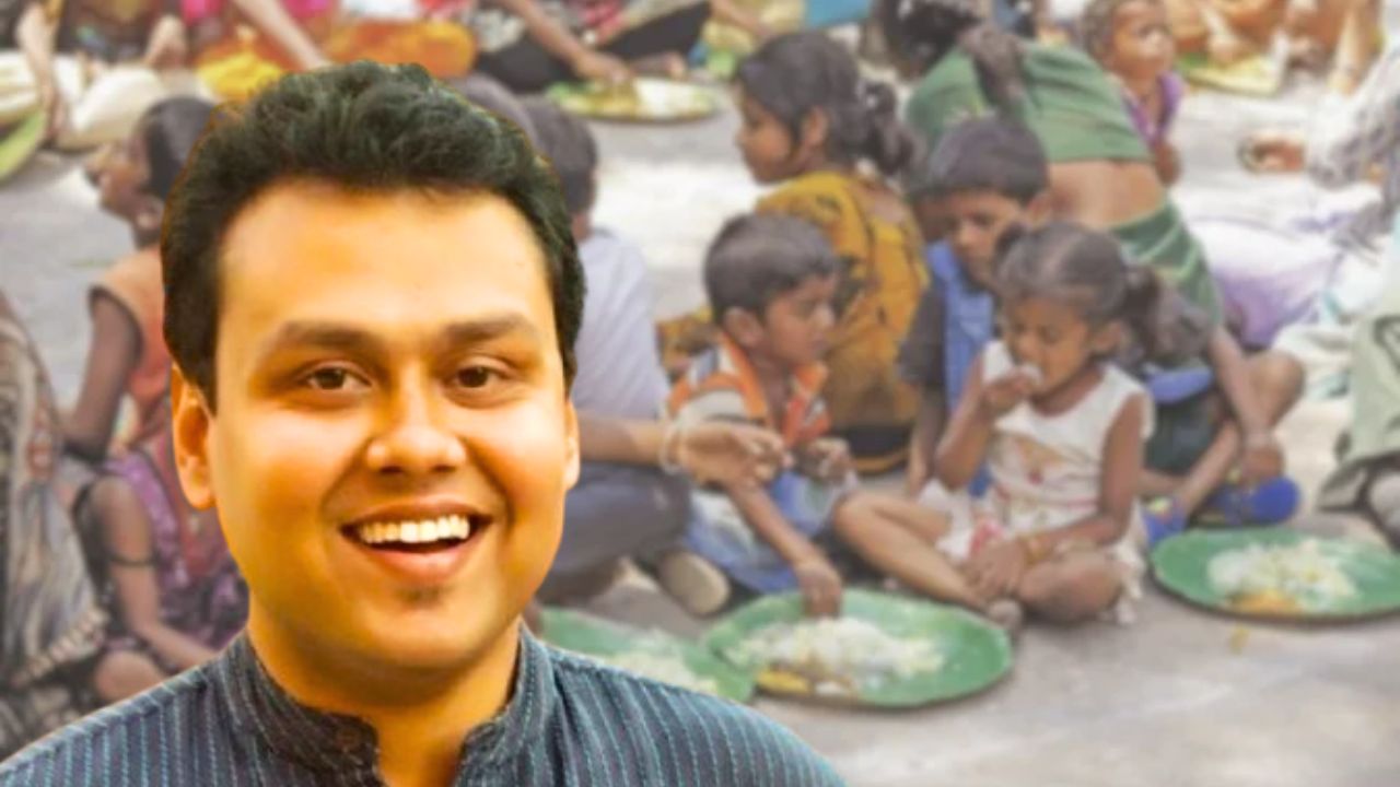 Koustav Bagchi’s special initiative to bring smiles to the under poverty people