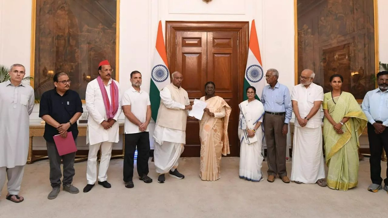 Droupadi Murmu sought evidence regarding the INDIA alliance's allegations of vote rigging.