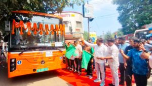Durgapur Asansol bus service latest addition five new Government buses started in three routes