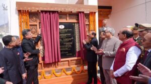 The Chief Justice of India inaugurated the Ladakh High Court bench in Leh.