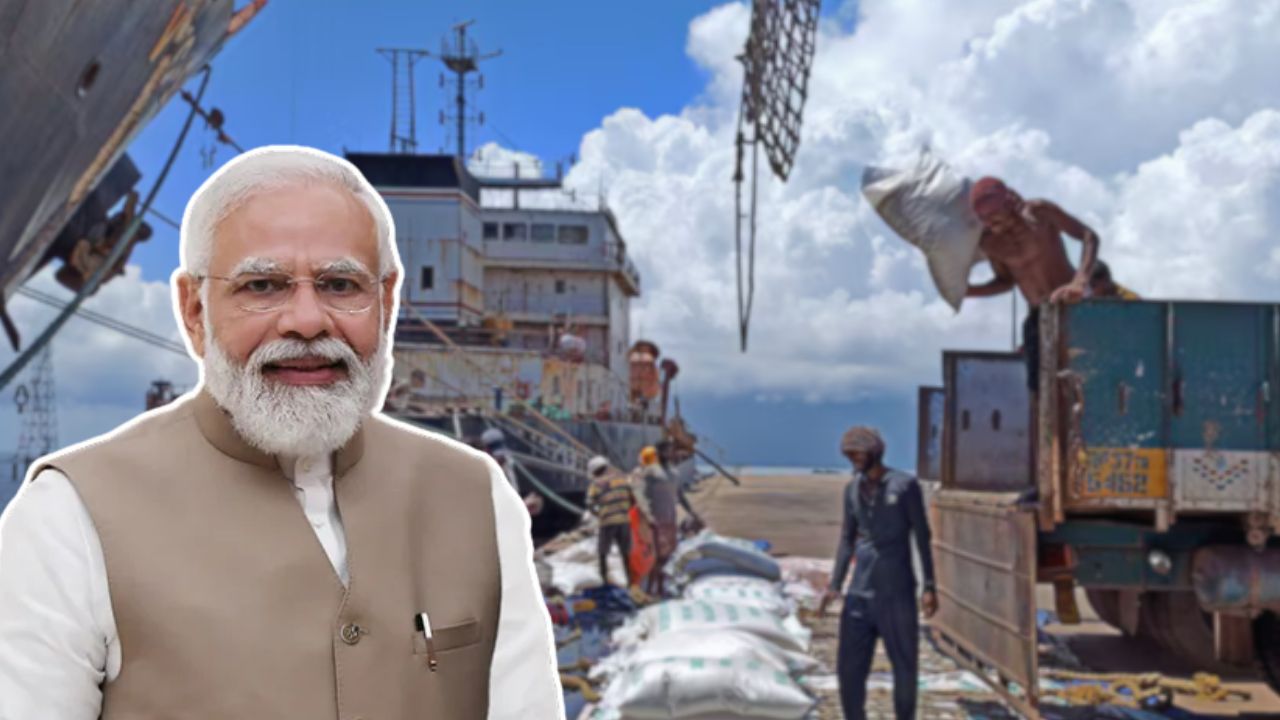 India is sending huge quantities of rice to this Middle East country.
