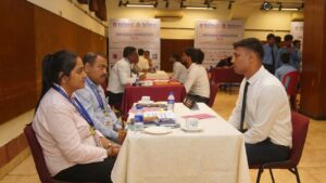 Grand job fair and convocation day were organized by Srimati Techno Institute and Srimati Private ITI.