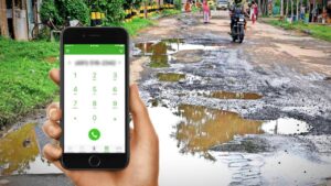 Kolkata Municipal Corporation road repairing helpline number