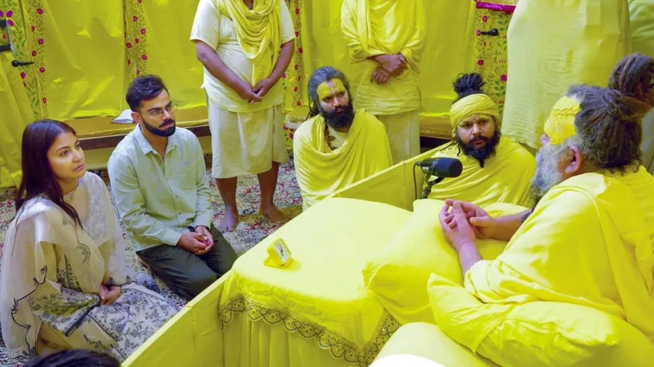 Did Virat Kohli and Anushka Sharma take money to go to Premanand Maharaj ashram?