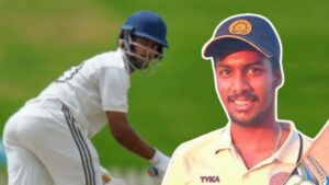 Tanay Thyagarajan takes 9 wickets against Tripura in Ranji Trophy.