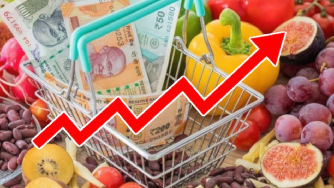 Retail inflation reaches 2-year high, statistics revealed, know details.
