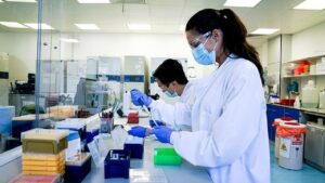 Panic over the plague has spread following the death of a young female lab worker in Russia