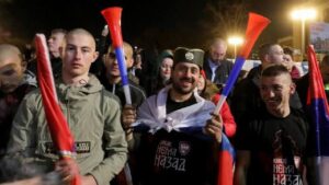 In Serbia, the president himself has been defeated by students in the elections.