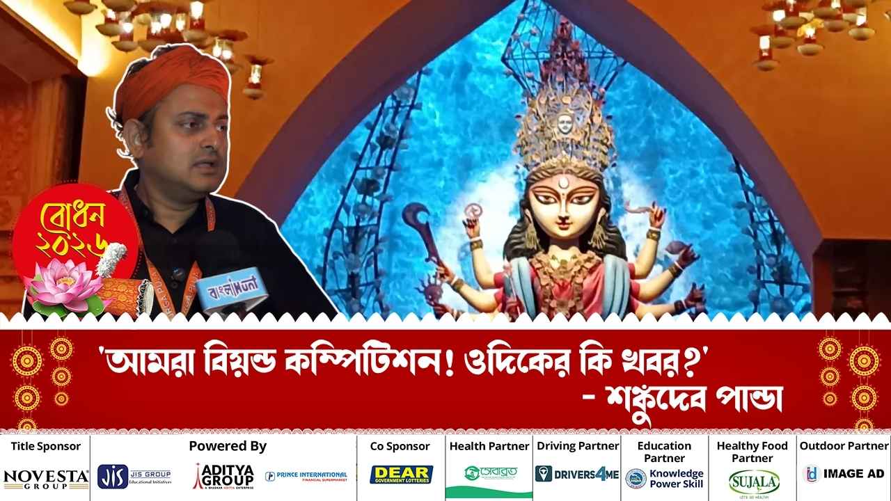 Shankudev Panda at Parkstreet Durgapuja