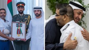 Indian pilot Captain Smit Machchhar receives the highest honor of UAE.