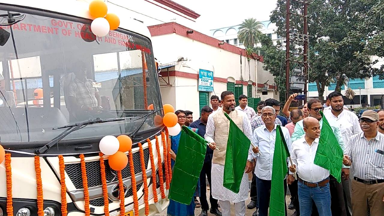 Sudrishti scheme mobile health van for free eye treatment launched in Murshidabad