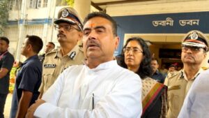 Suvendu Adhikari announced no big celebration in Bijoya Sammelani this year