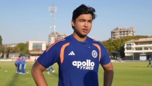 Vaibhav Sooryavanshi has arrived in New Zealand to play in the T20 series.