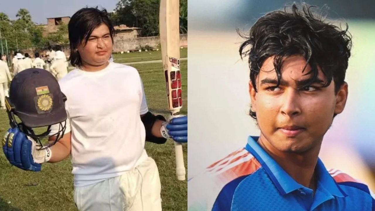 দাদার মতই চার-ছয়ের বন্যা! দুরন্ত সেঞ্চুরি করে তাক লাগাল বৈভবের ভাই আশীর্বাদ সূর্যবংশী