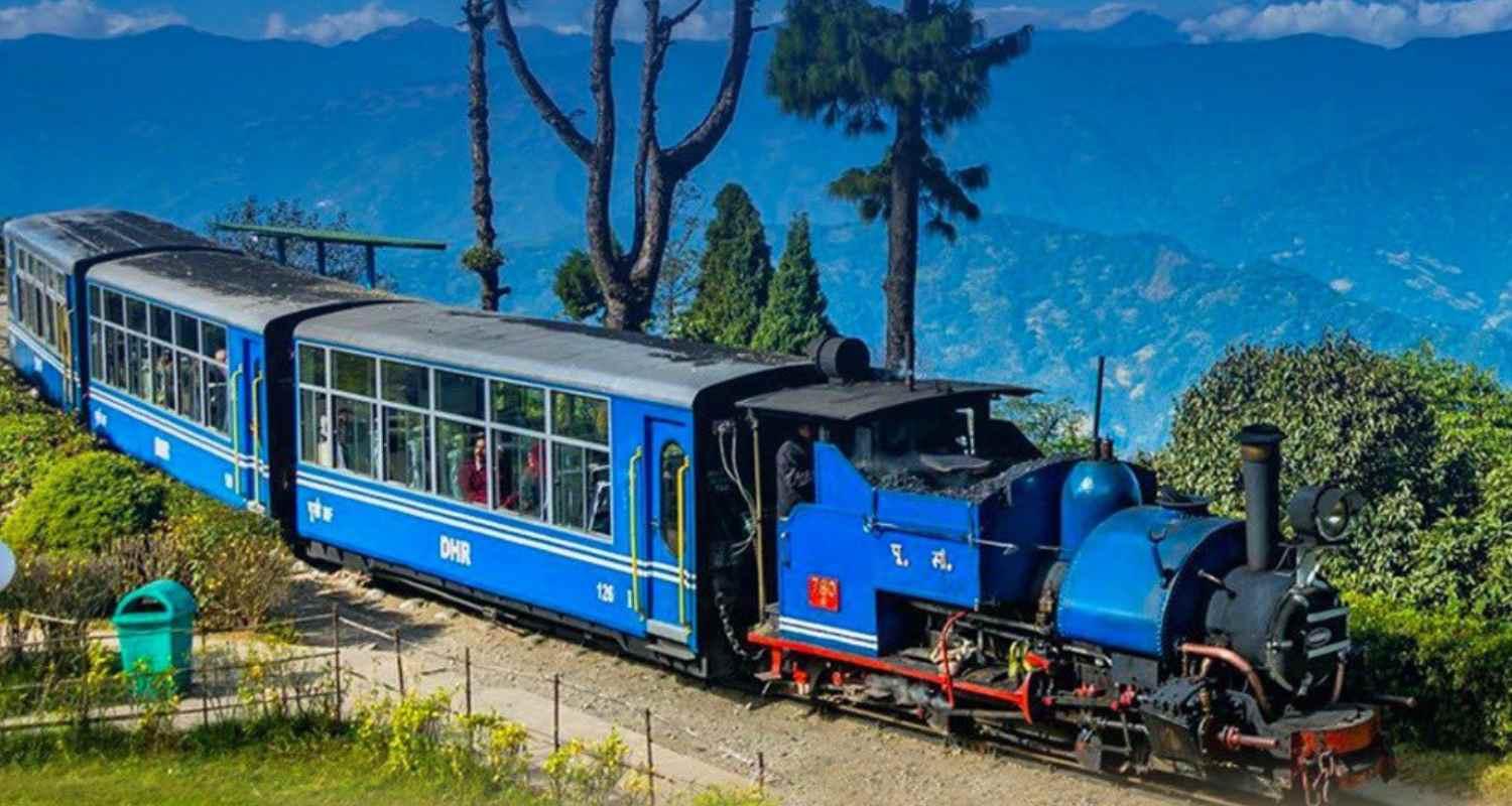 New toy train service in kurseong 