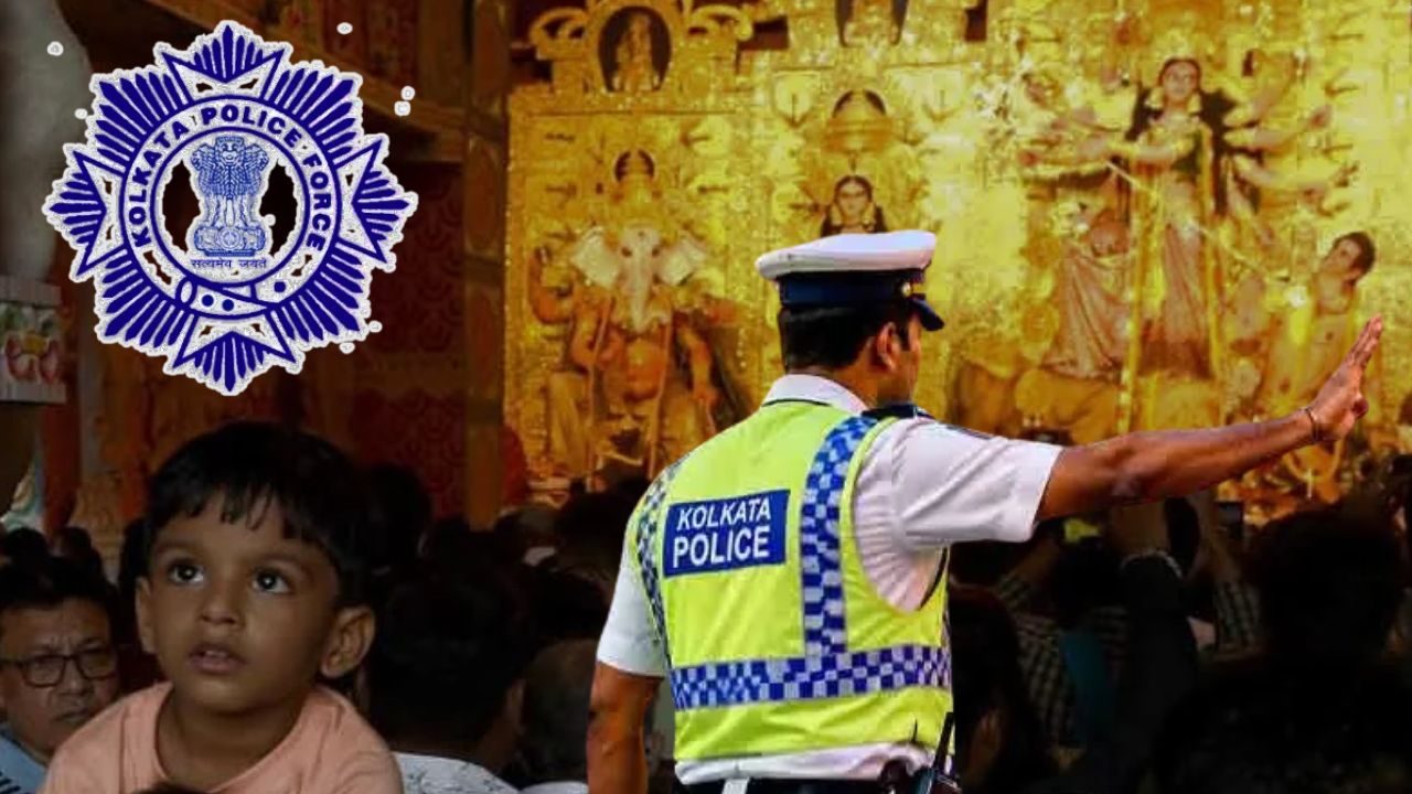 Kolkata Police how to get help if you get lost in the Puja crowds