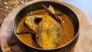 Recipe Barishali Hilsa using just a few ingredients