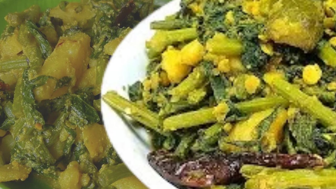 Recipe make delicious Lau Shak-er Posto using just a few ingredients