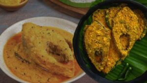 Recipe make Barishali Ilish with just a few ingredient