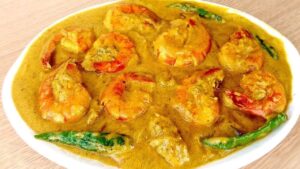 Recipe make Lemon Prawn Malaikari with just a few ingredients