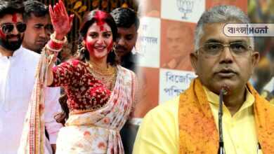 dilip ghosh attacks Nusrat Jahan about her Marriage